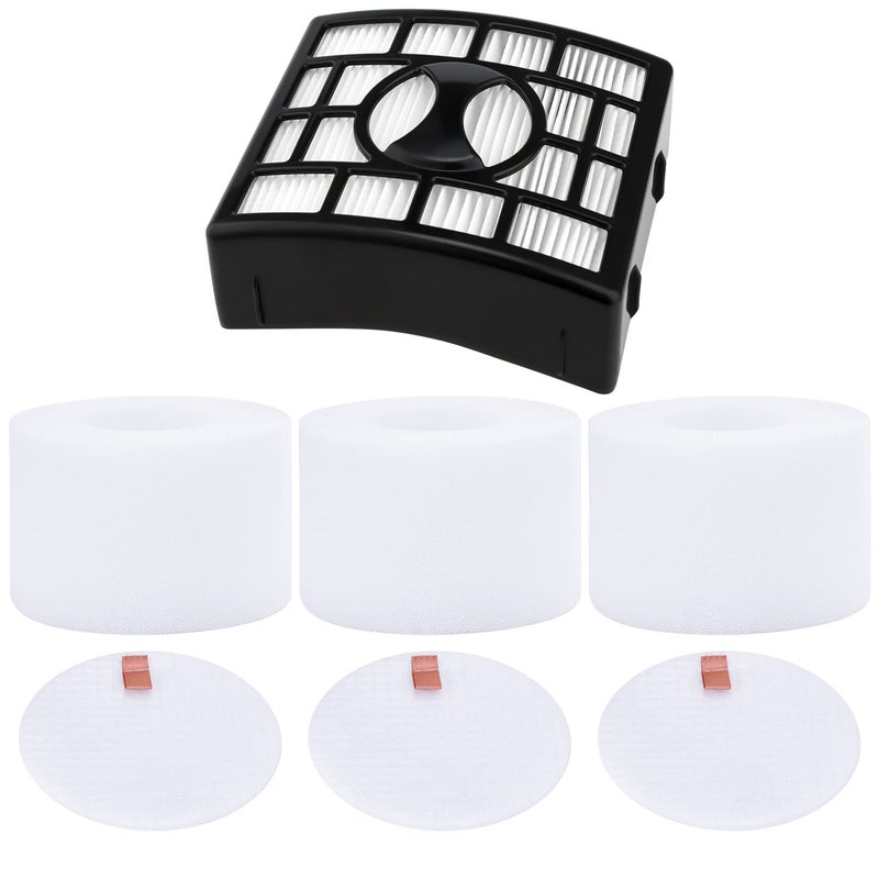 Artraise Duo Clean Filter Replacement for Shark Rotator Powered Lift-Away Speed DuoClean Vacuum NV680 NV681 NV682 NV683 NV800 NV800W NV801 NV803 UV810 Replaces Part # XHF680 & XFF680 - Image 1